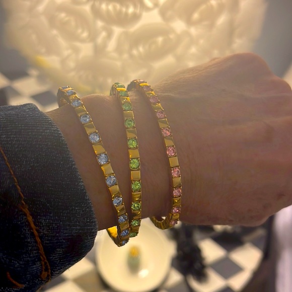Set of Three stackable Joan Rivers Bracelets NEW - Picture 2 of 2